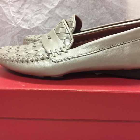 Robert Zur Silver Petra Flats Loafer 5 - Picture 6 of 6